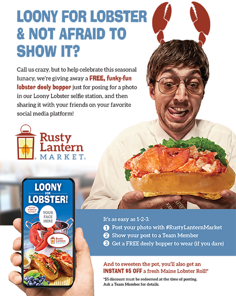 Loony for Lobster & Not Afraid to Show it?