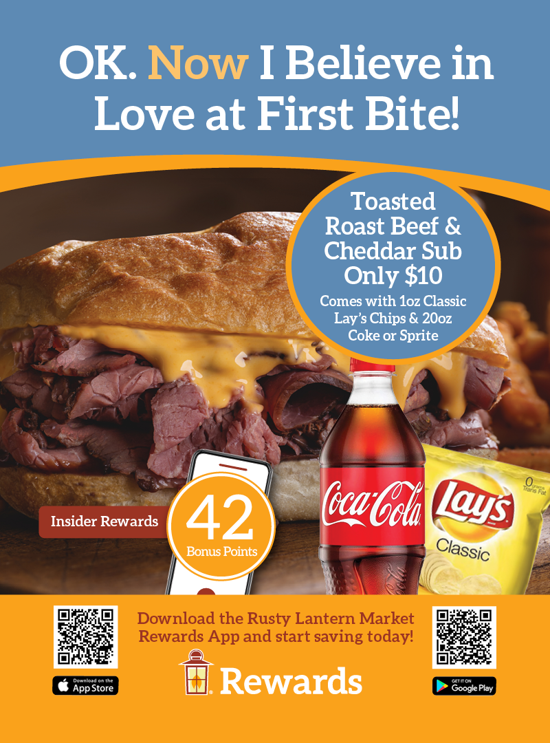 Toasted Roast Beef & Cheddar Sub Combo – Just $10