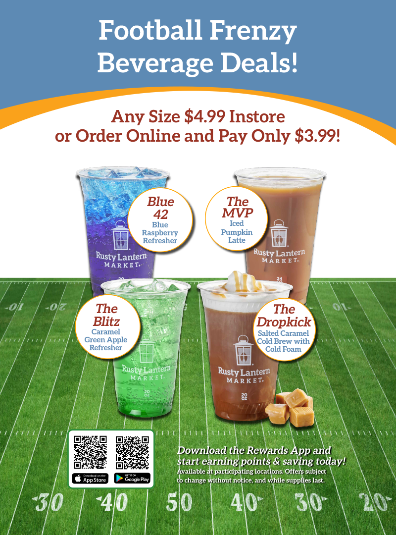 Football Frenzy Beverage Deals